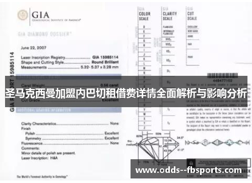 圣马克西曼加盟内巴切租借费详情全面解析与影响分析 圣马克西曼加盟内巴切租借费详情全面解析与影响分析